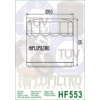 Kép 2/2 - HF553_oilfilter_hiflofiltro