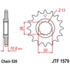 Kép 1/2 - JTFF1579.16_JTF1579-16_JT_yamaha_yzf_r1_jtsprocket