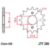 Kép 1/2 - JTF280.13_JTF280-13_JT_honda_xl250_jtsprocket