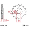 Kép 1/2 - JTF410.15_JTF410-15_JT_suzuki_gz125_jtsprocket