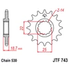 Kép 1/2 - JTF743.15_JTF743-15_JT_ducati_jtsprocket