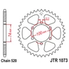 Kép 1/2 - JTR1073.46_JTR1073-46_JT_hyosung_jtsprocket