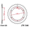 Kép 1/2 - JTR1346.43_JTR1346-43_JT_honda_jtsprocket