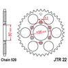 Kép 1/2 - JTR22.49_JTR22-49_JT_aprilia_jtsprocket