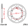Kép 1/2 - JTR8.51_JTR8-51_JT_bmw_jtsprocket