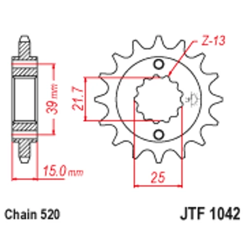 JTF1042.14_JTF1042-14_kymco_JT_jtsprocket