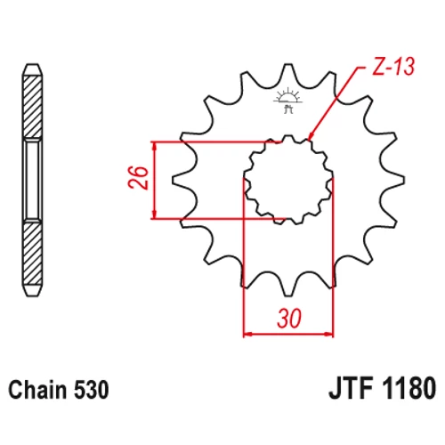 JTF1180.18_JTF1180-18_JT_triumph_jtsprocket