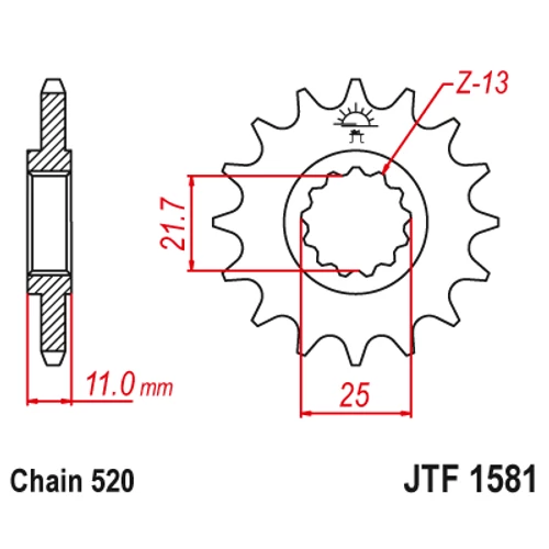JTF1581.16_JTF1581-16_yamaha_fz6_r6_jtsprocket