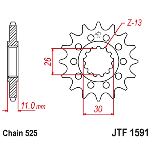JTF1591.15_JTF1591-15_yamaha_jtsprocket