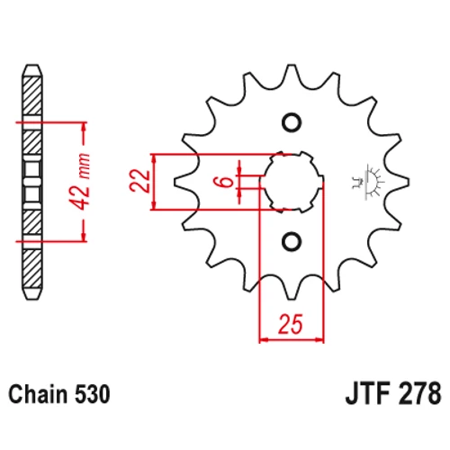 JTF278.16_JTF278-16_JT_honda_cb_cm_jtsprocket