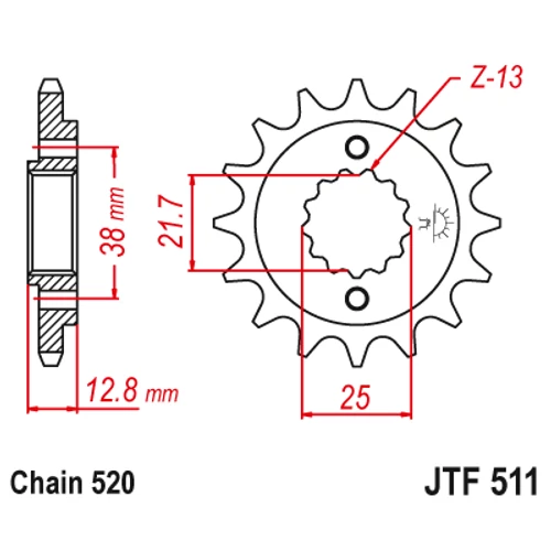 JTF511.14_JTF511-14_JT_kawasaki_jtsprocket