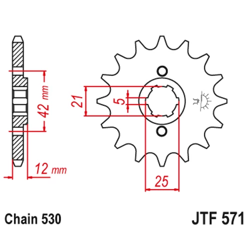 JTF571.16_JTF571-16_JT_yamaha_jtsprocket