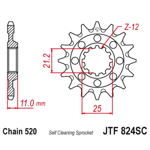 JTF824SC.14_JTF824-14SC_JT_husqvarna_jtsprocket