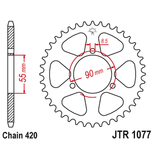 JTR1077.47_JTR1077-47_JT_rieju_jtsprocket