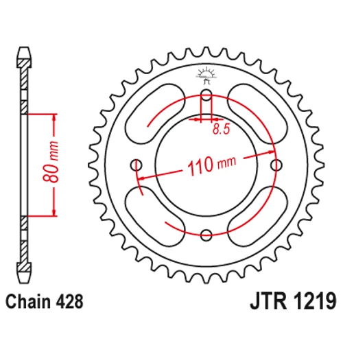 JTR1219.42_JTR1219-42_JT_honda_jtsprocket