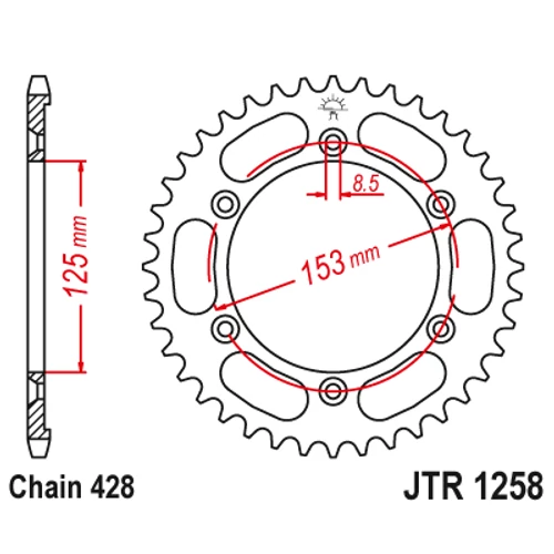 JTR1258.54_JTR1258-54_JT_honda_jtsprocket