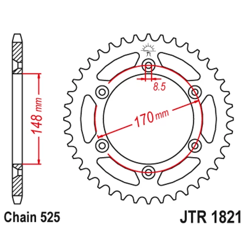 JTR1821.47_JTR1821-47_JT_suzuki_jtsprocket
