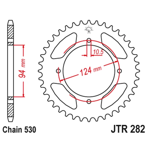 JTR282.34_JTR282-34_JT_honda_jtsprocket