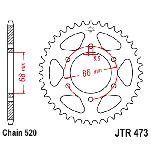 JTR473.40_JTR473-40_JT_kawasaki_jtsprocket
