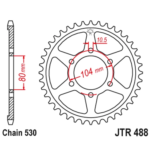 JTR488.38_JTR488-38_JT_kawasaki_jtsprocket
