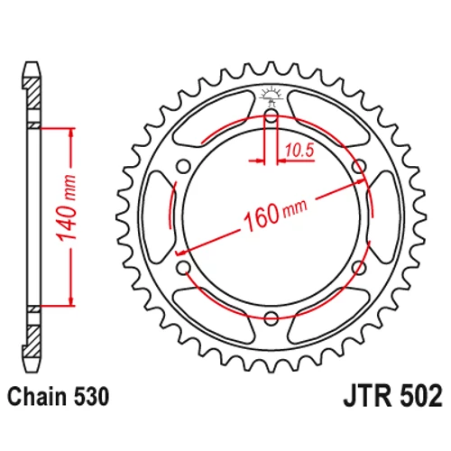 JTR502.45_JTR502-45_JT_kawasaki_jtsprocket