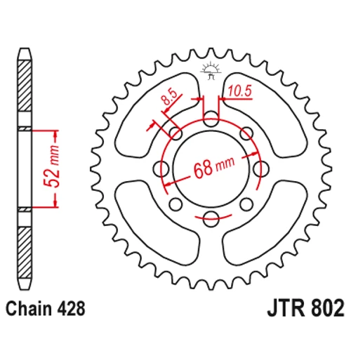 JTR802.46_JTR802-46_JT_kawasaki_suzuki_jtsprocket