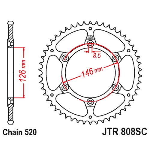 JTR808SC.51_JTR808-51SC_JT_suzuki_jtsprocket