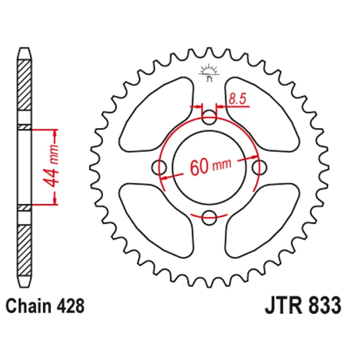 JTR833.49_JTR833-49_JT_yamaha_jtsprocket