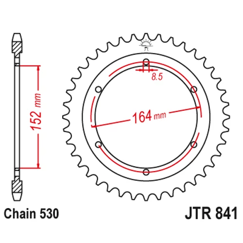 JTR841.42_JTR841-42_JT_yamaha_jtsprocket