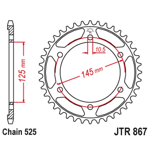 JTR867.44_JTR867-44_JT_yamaha_jtsprocket