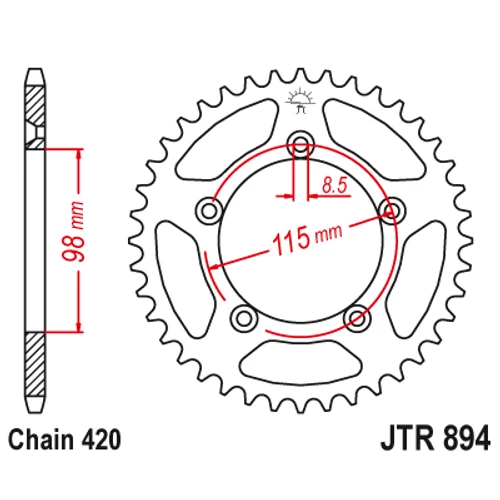 JTR894.48_JTR894-48_JT_husqvarna_ktm_jtsprocket